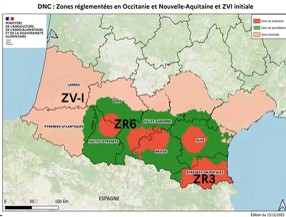 carte DNC Sud France